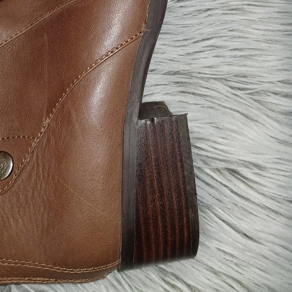 Sole Bound by Baretraps Leather Dreia Brown Boots - Picture 3 of 5